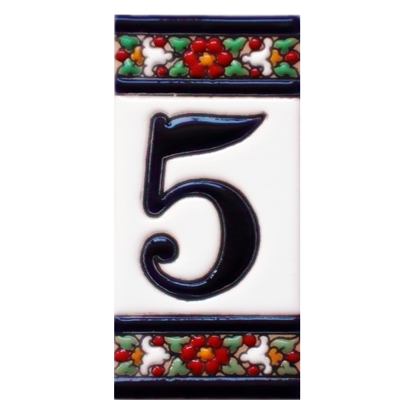 5 Цифри и букви 5,5 x 11 см